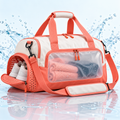 Coral Sport Swim & Gym Duffel Bag with Shoe Compartment